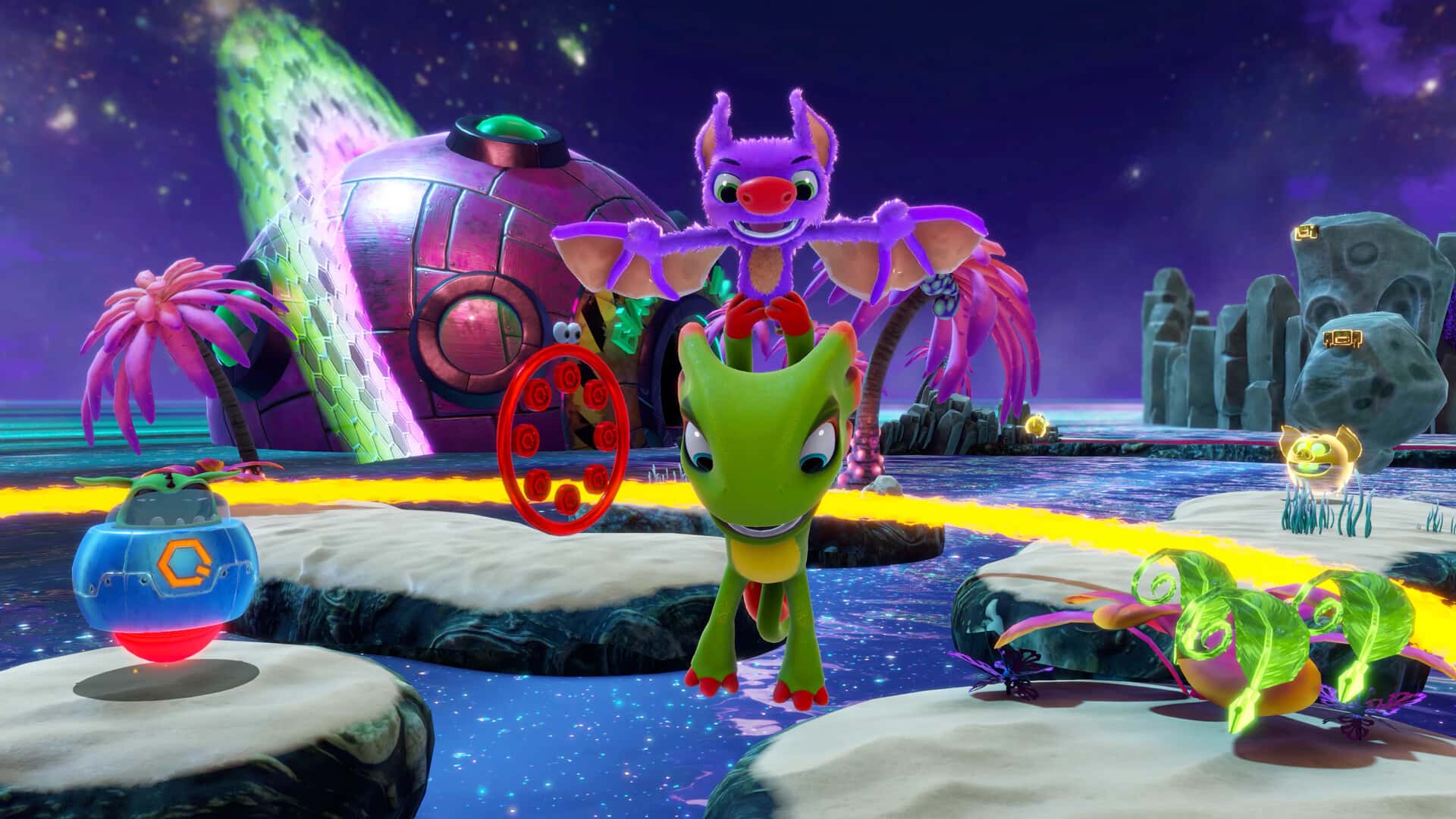 尤卡莱莉 回归 Yooka Replaylee 中文版背景